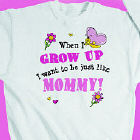 When I Grow Up - Butterfly Youth Sweatshirt